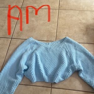 cropped sweater